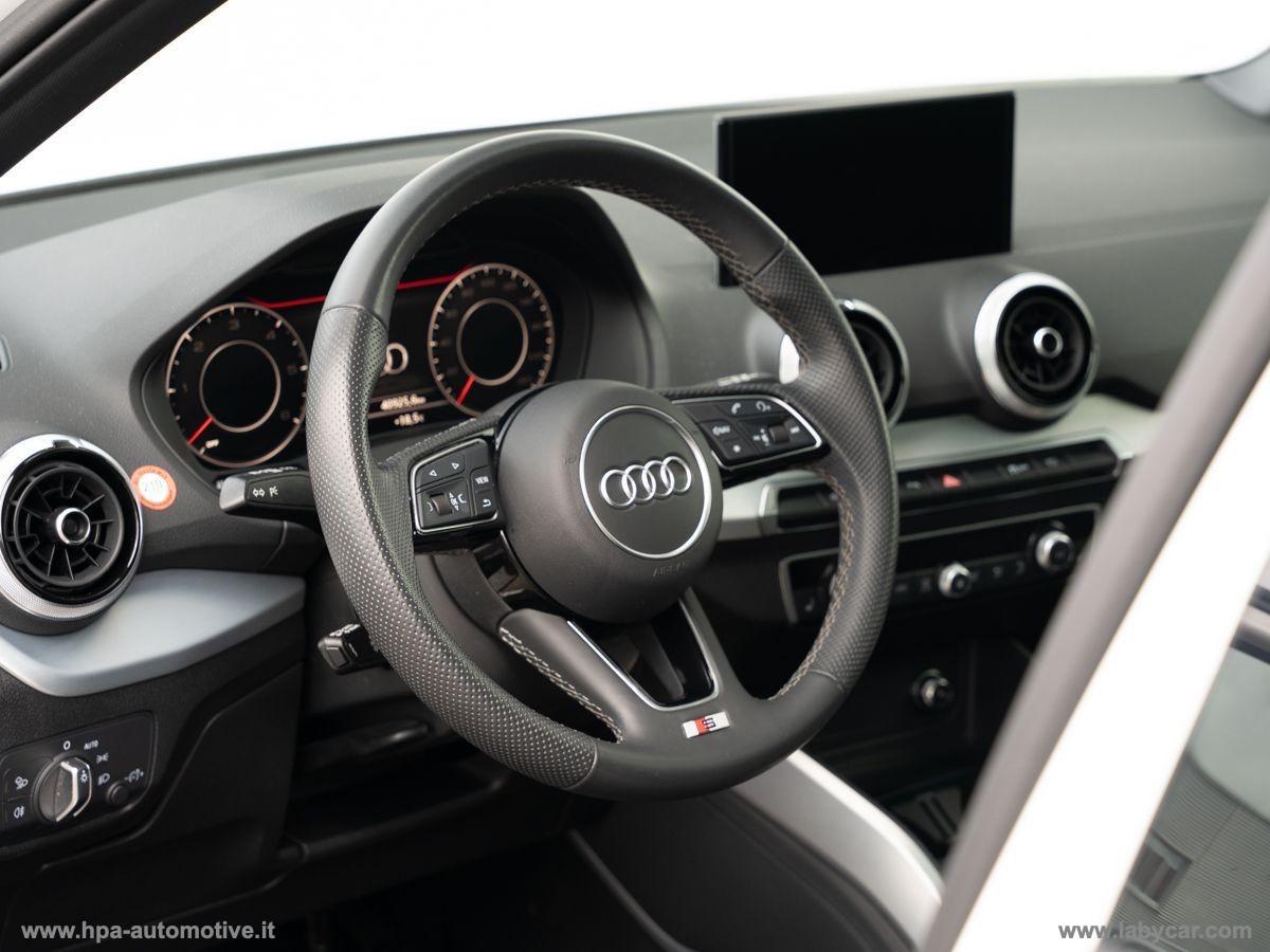 AUDI Q2 2.0TDI S-LINE TETTO LED MATRIX VIRTUAL PELLE NAVI