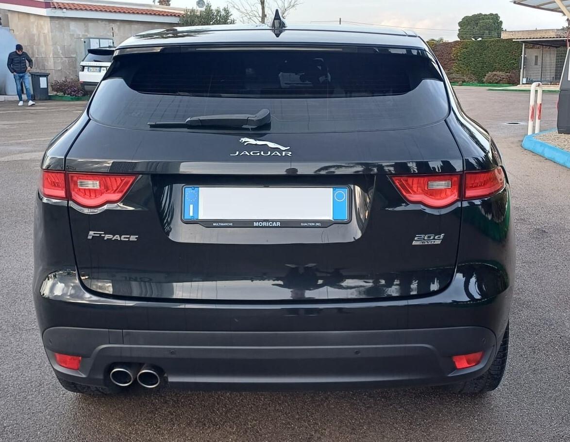 JAGUAR F-PACE 2.0 DIESEL 180 CV EURO 6 R-SPORT TOTAL BLACK -2018