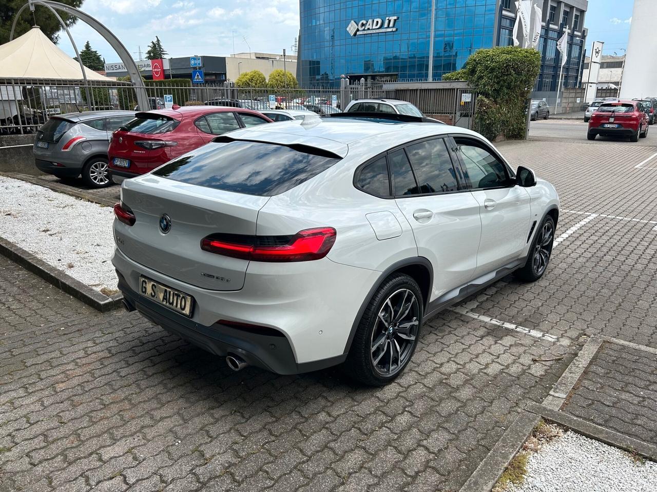 BMW X4 xdrive20d mhev 48V Msport X auto TETTO