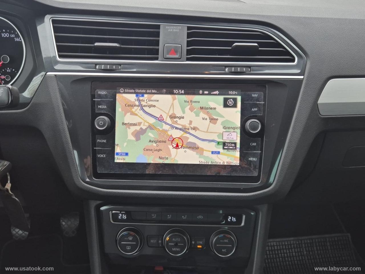 VOLKSWAGEN Tiguan 1.6 TDI Business BMT UNICO PROPRIETARIO - POCHI KM