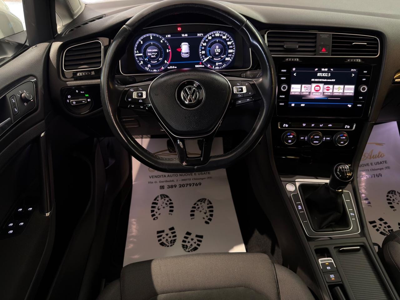 Volkswagen Golf 7.5 1.6 TDI 115 CV 5p. Highline Bl
