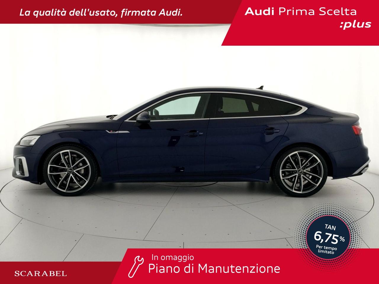 Audi A5 sportback 40 2.0 tdi mhev s line edition quattro 204cv s-tronic