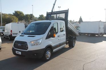 Ford Transit 350 2.0TDCi 170CV DOPPIA CABINA CASSONE RIBALTABILE MOTORE NUOVO