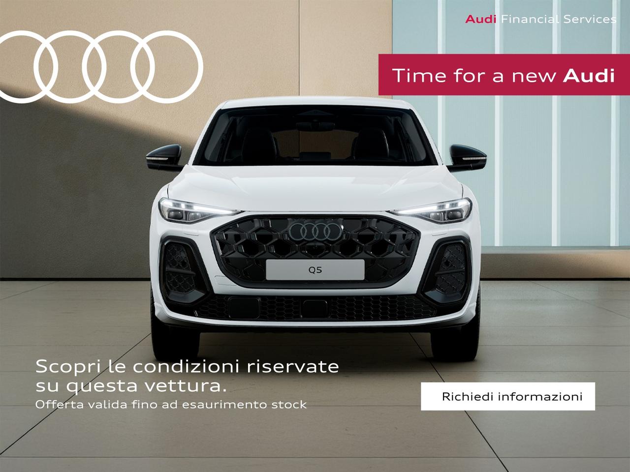 Audi Q5 sportback 2.0 tfsi mhev+ s line edition quattro 204cv s-tronic