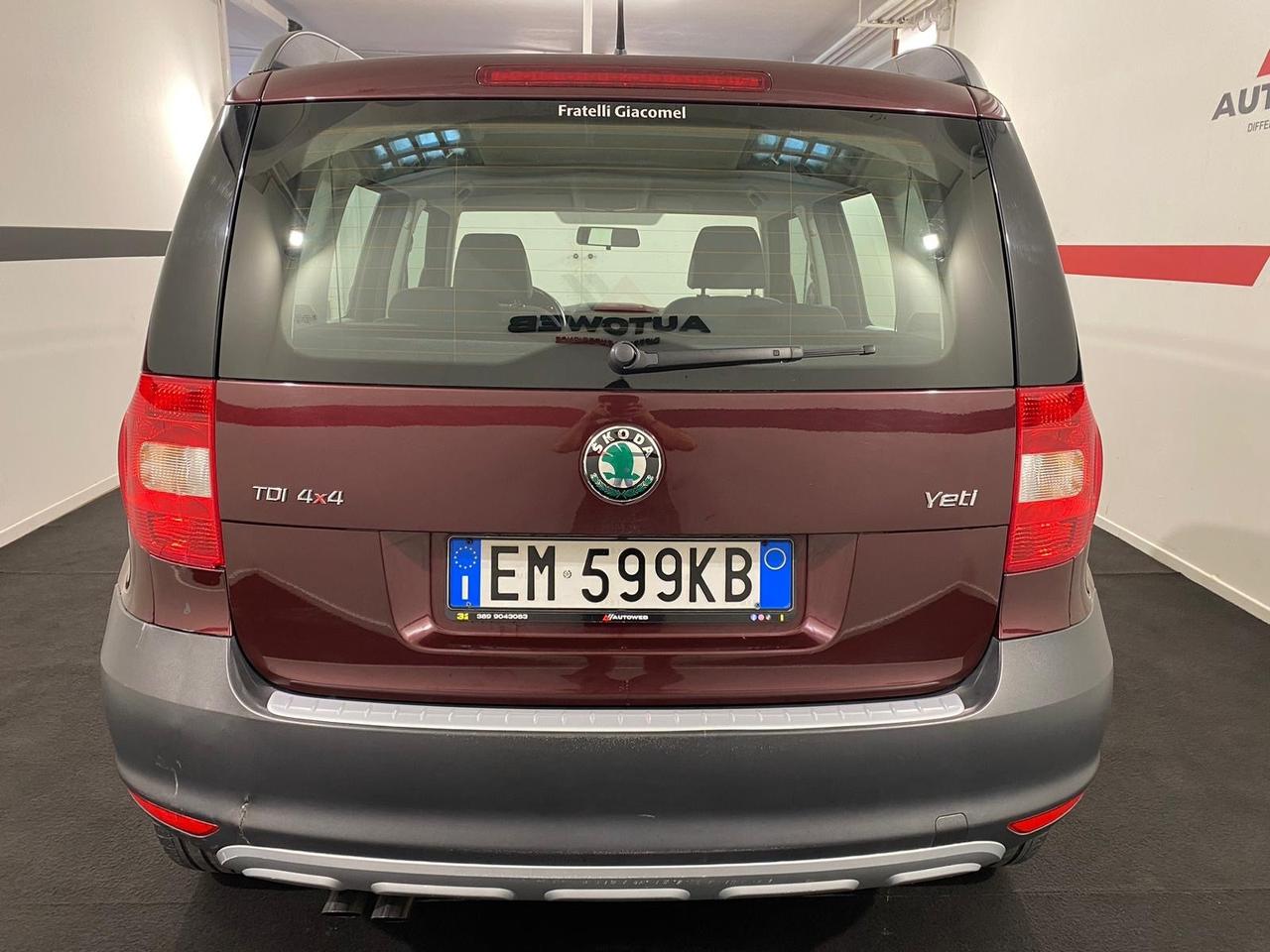 Skoda Yeti 2.0 TDI CR 110CV 4x4 Ambition