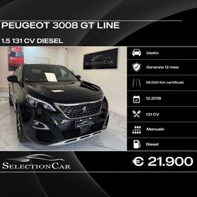 Peugeot 3008 BlueHDi 130 S&S GT Line