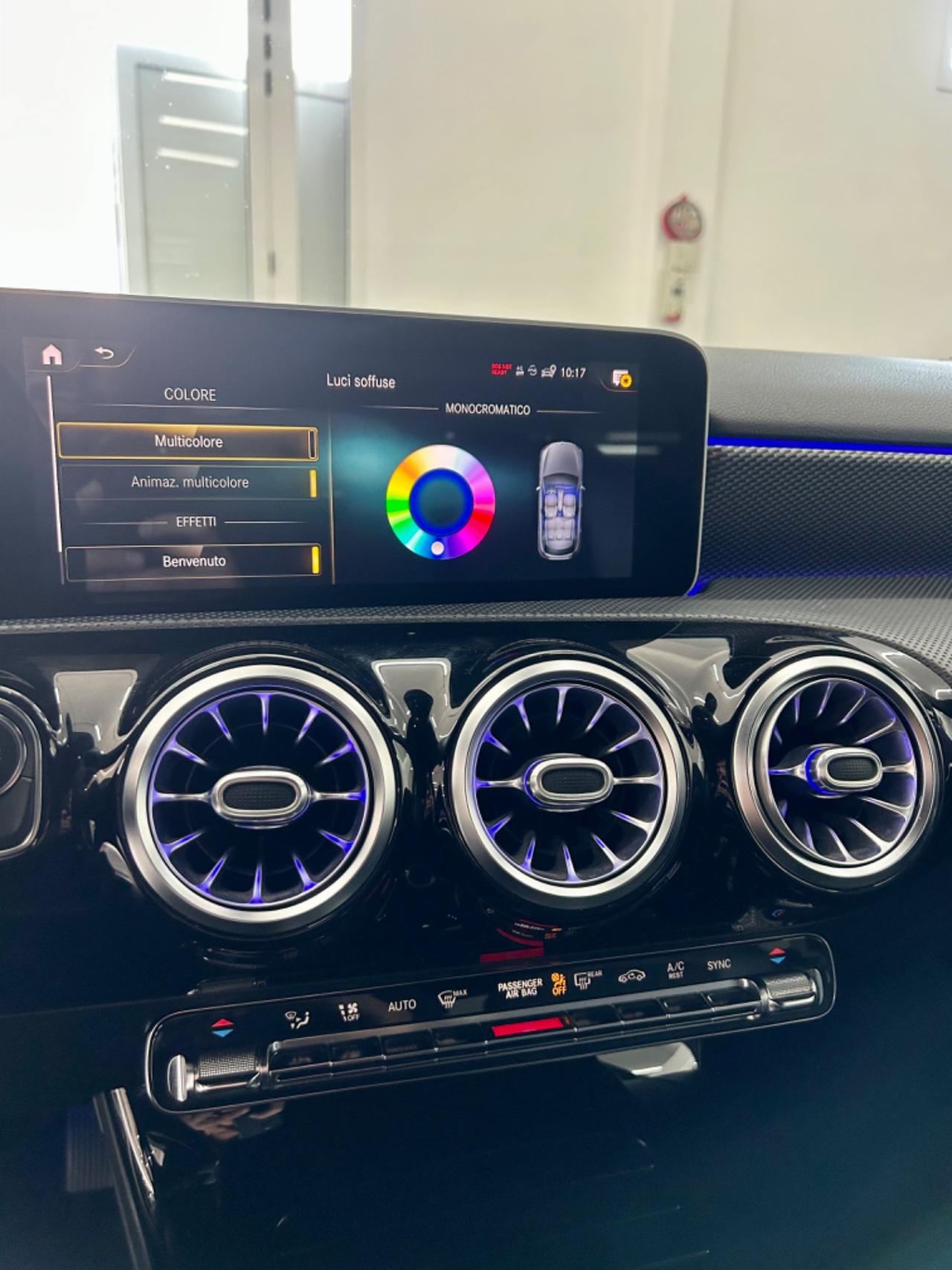 Mercedes classe A 180 d Automatic FINANZIABILE