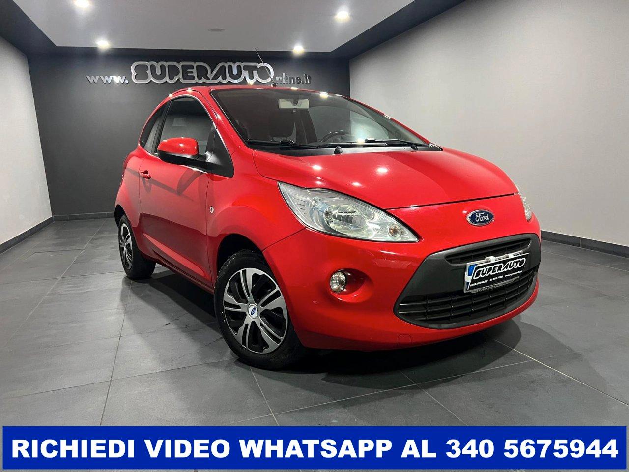 Ford Ka/Ka 1.2+69 CV E6 UNICO PROPRIETARIO