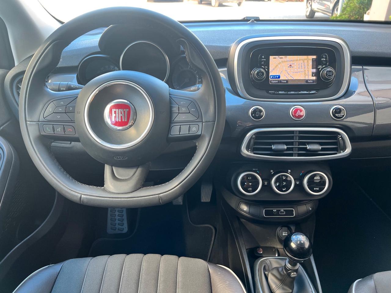 Fiat 500X 1.6 mjt Lounge 120cv XENON/NAVI/PELLE/18; PERFETTA