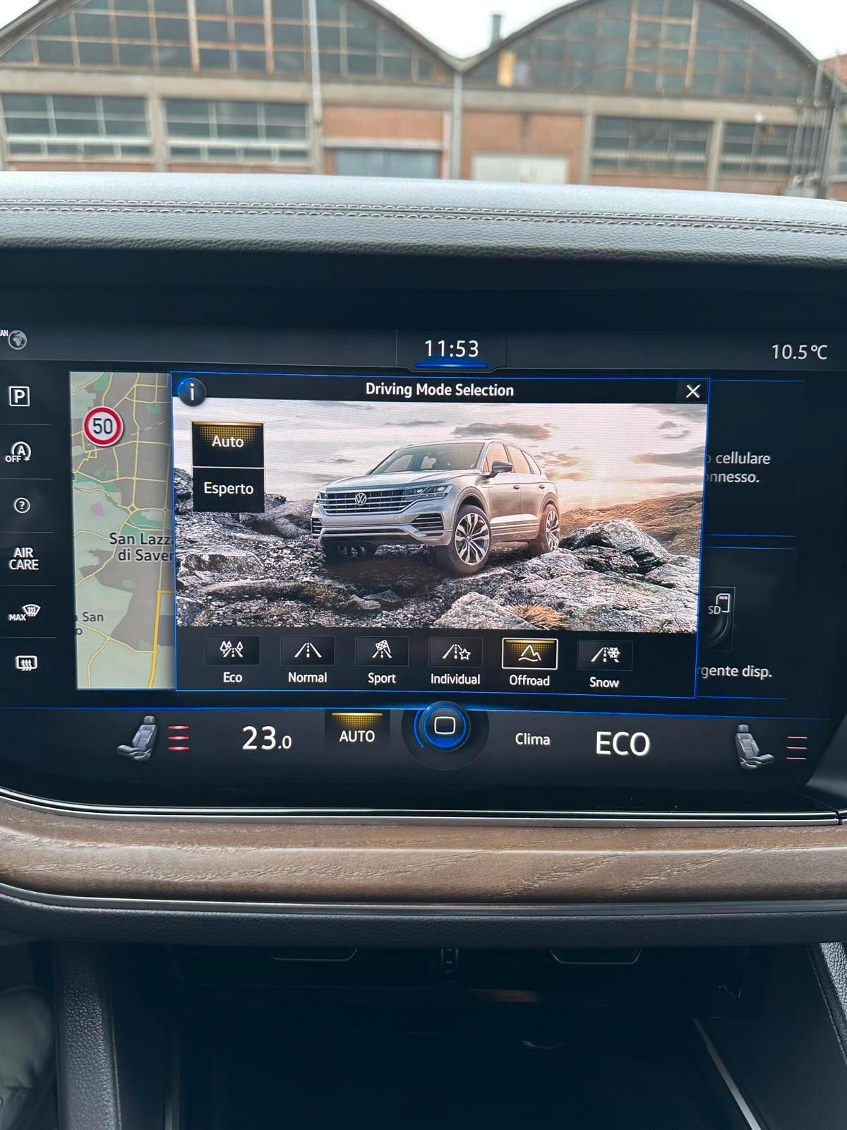 Volkswagen Touareg 3.0 V6 TDI SCR Atmosphere TETTO APRIBILE E INTERNI IN PELLE TOTALE CON MEMORIA