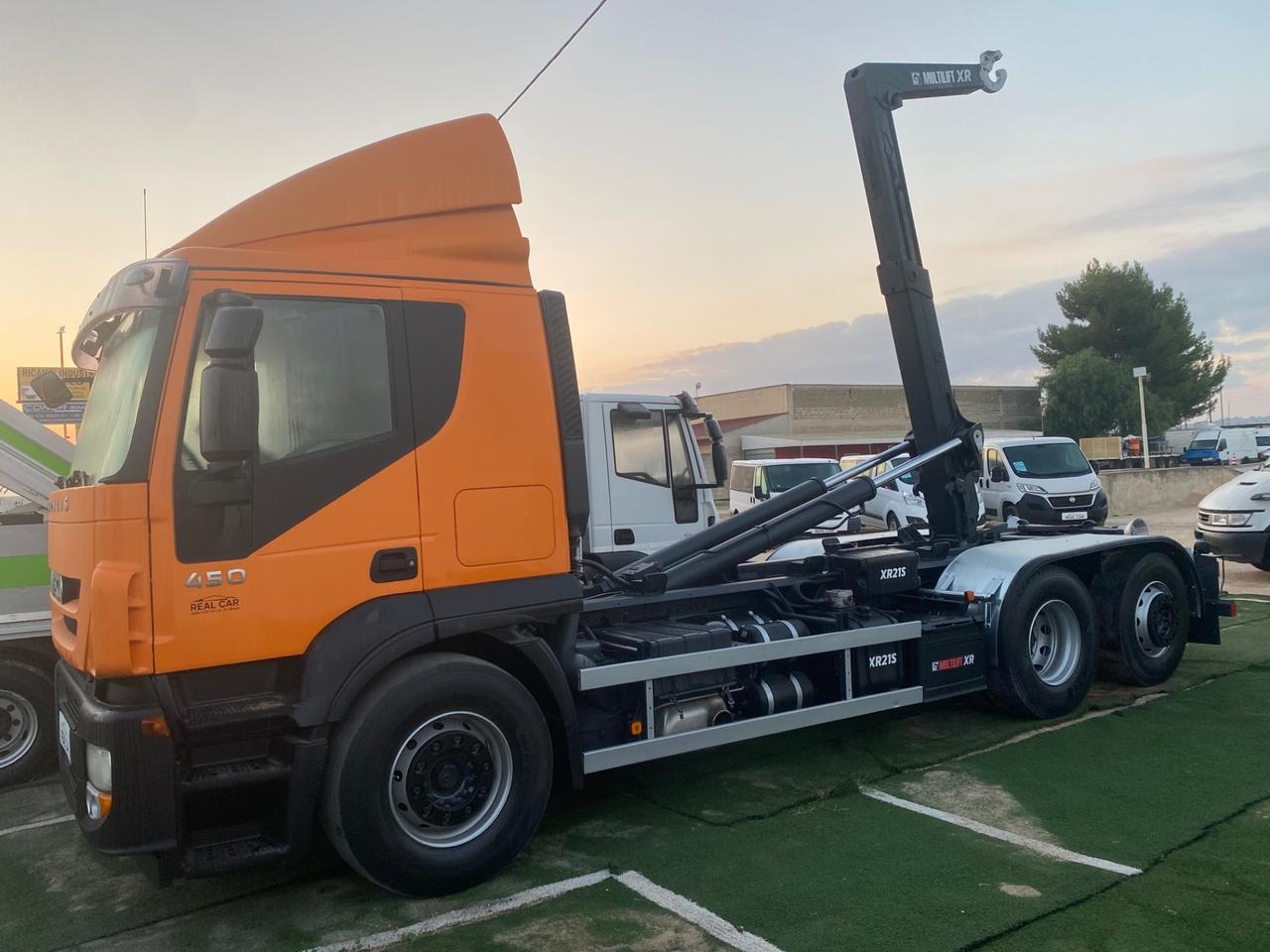 Iveco Stralis 450 Gancio Scarrabile 3 Assi