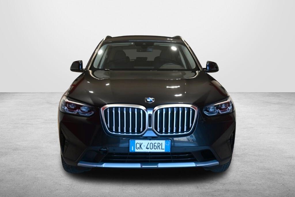 BMW X3 18D 150CV STEPTRONIC 48V S-DRIVE BUSINESS ADVANTAGE ( FARI LED ADATTIVI - PELLE - CLIMA TRIZONA - CRUISE - NAVI - MIRROR - PARK ASSISTANT - TELECAMERA POST. - CERCHI 18 )
