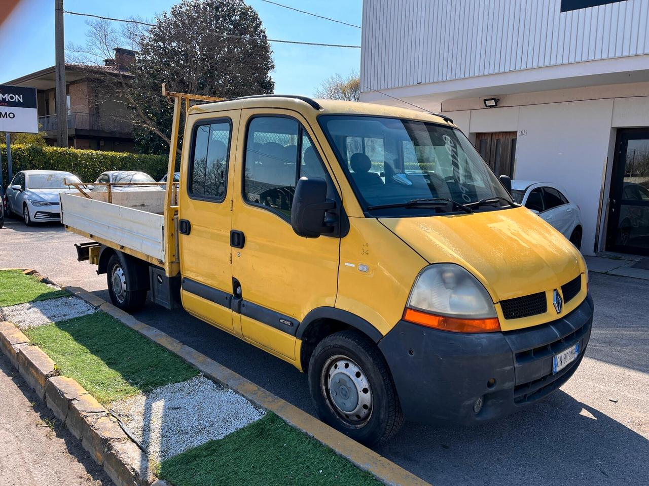 Renault master doppia gabina 7 posti Cassonato