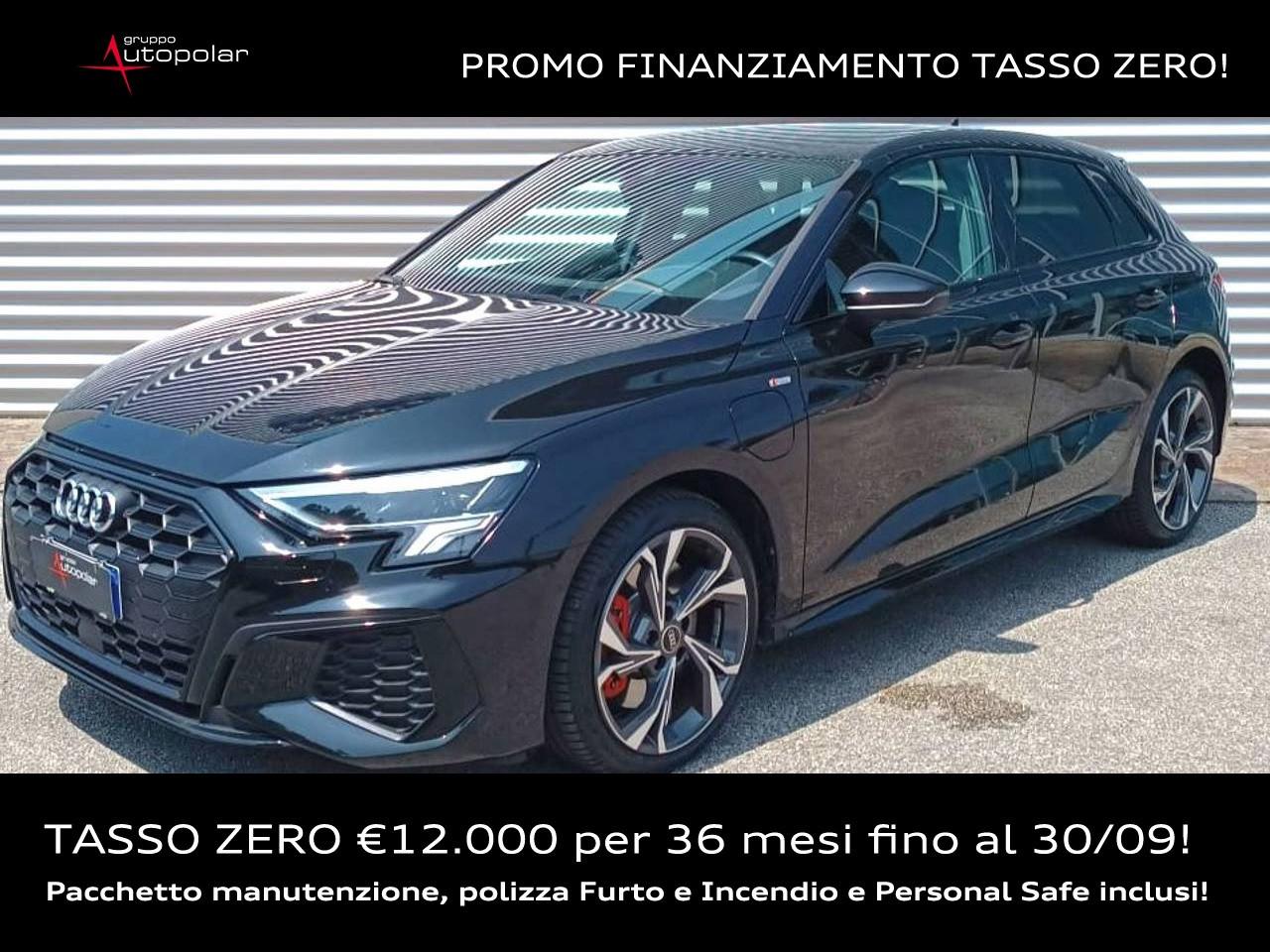 AUDI A3 SPORTBACK 45 TFSIe S-TRONIC S-LINE EDITION