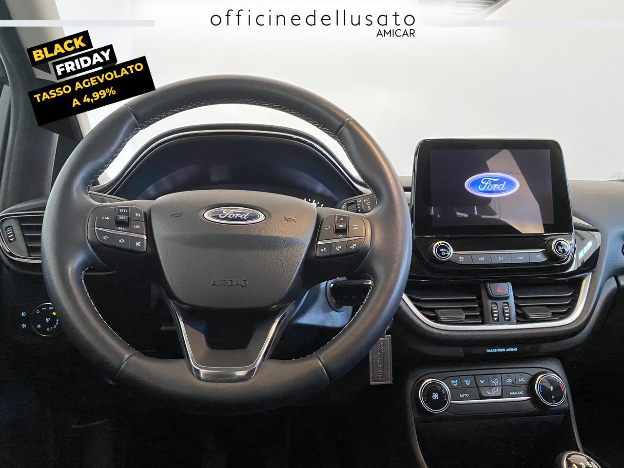 Ford Fiesta 5 porte 1.1 75cv titanium