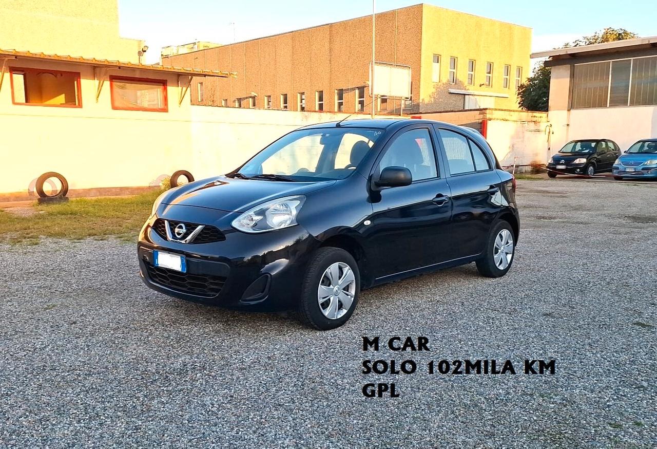 Nissan Micra 1.2 12V 5 porte GPL Eco Acenta