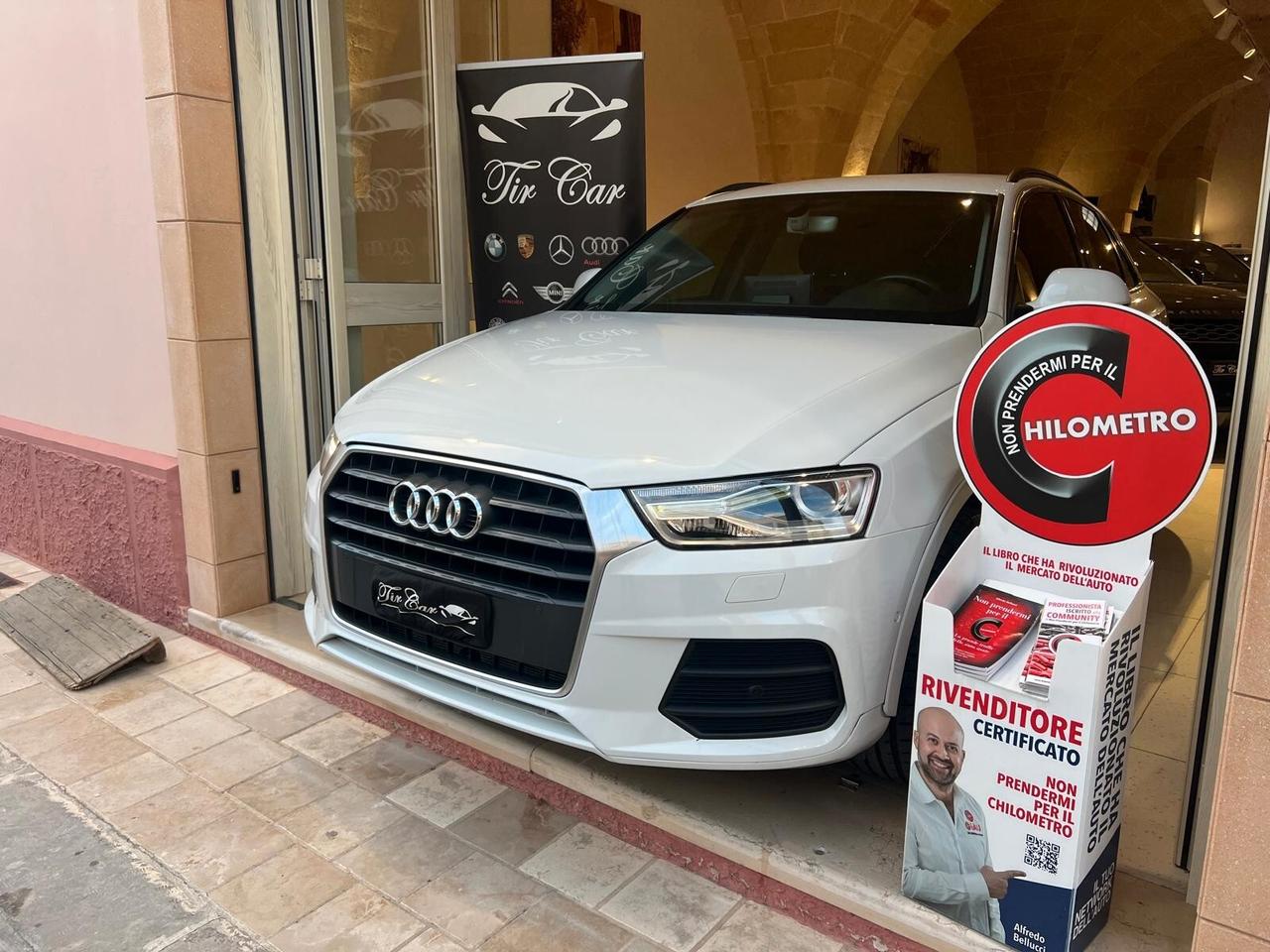 AUDI Q3 S-LINE 2.0 QUATTRO 184CV S-TRONIC NAVI CAM CRUISE ANNO 2016