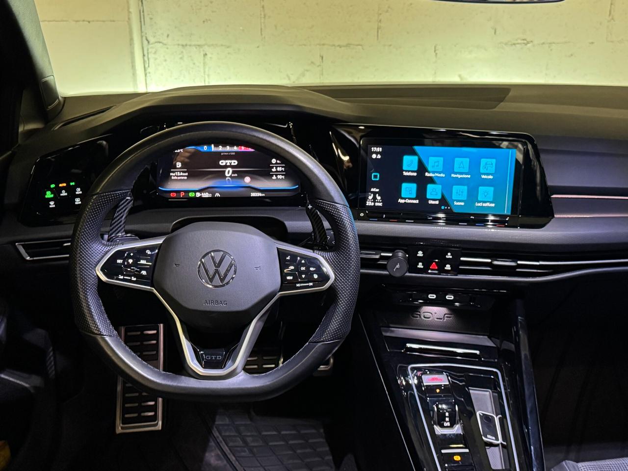 Volkswagen Golf VIII 2.0 tdi GTD 200cv dsg TETTO/MATRIX