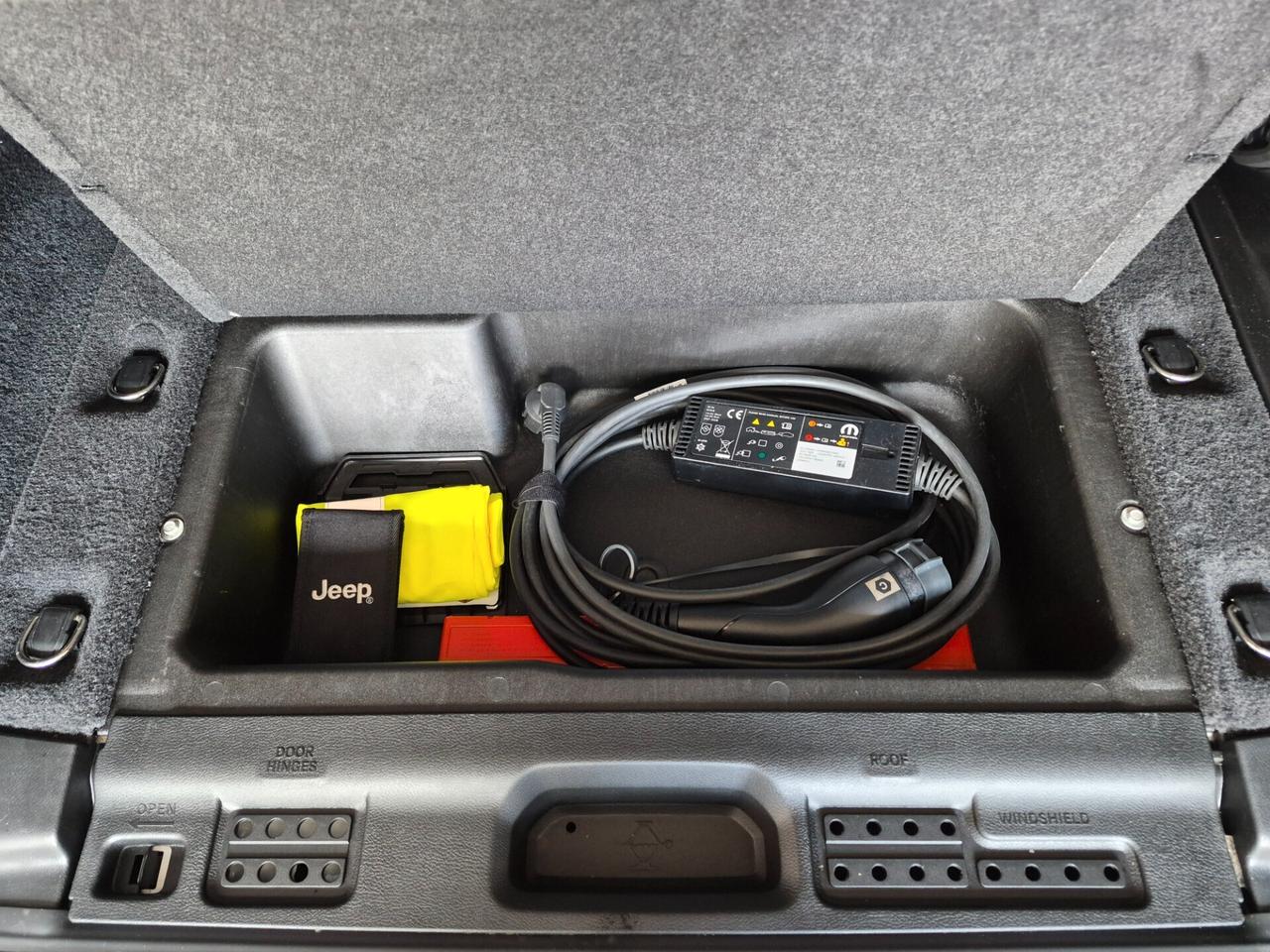 Jeep Wrangler UNLIMITED 4XE 2.0 BENZINA PLUG-IN RUBICON *GARANZIA JEEP 06/2028* LED RETROCAM.
