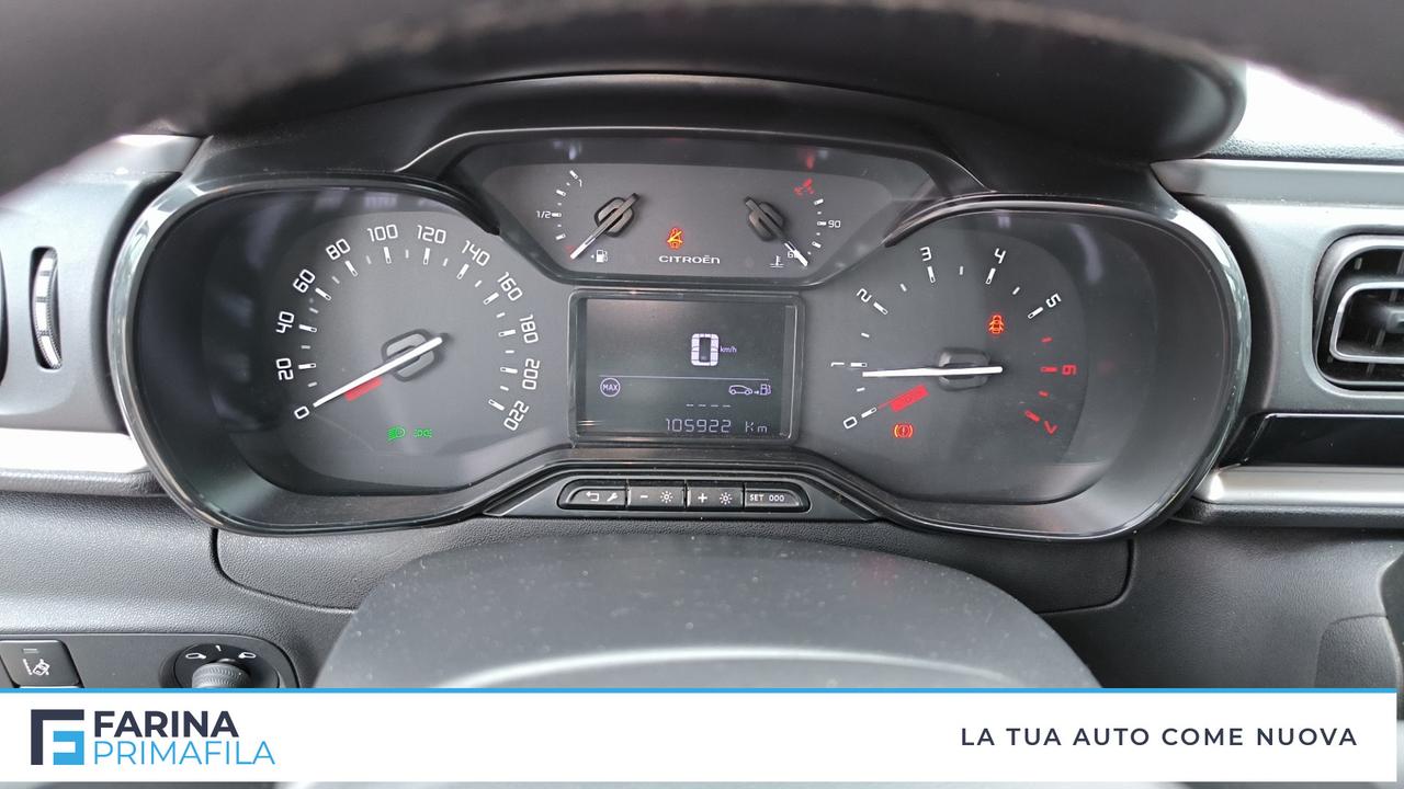 CITROEN C3 III 2017 - C3 1.5 bluehdi Feel s&s 100cv 5m