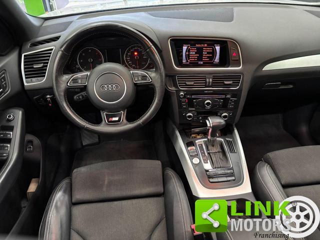 AUDI Q5 2.0 TDI 190 CVS-TRONIC, KM CERT, TETTO, PELLE.