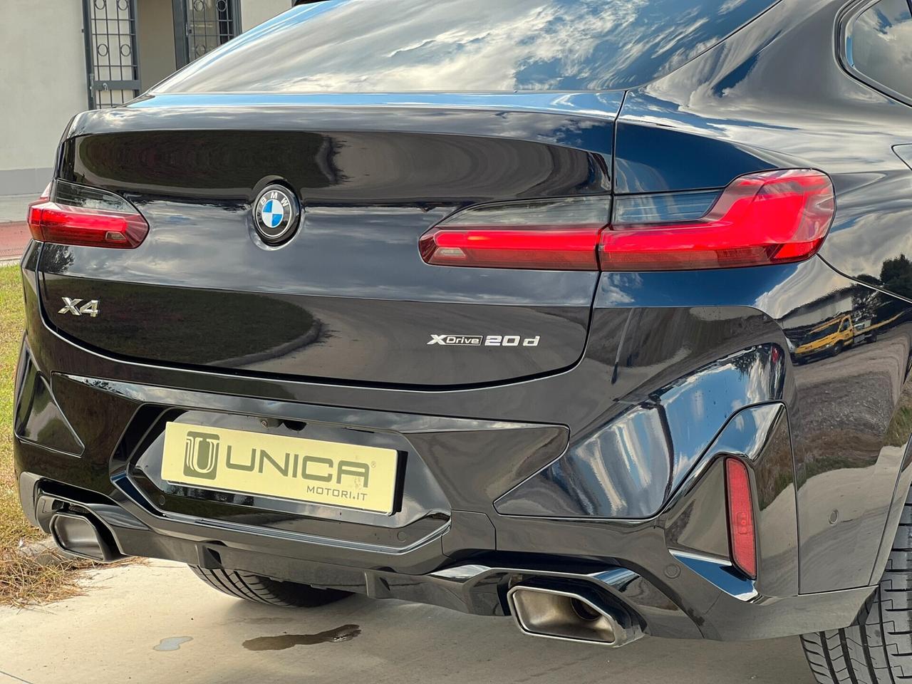 Bmw X4 2.0 190cv xDrive20d 48V Msport UNICOPROPRIETARIO ITALIANA