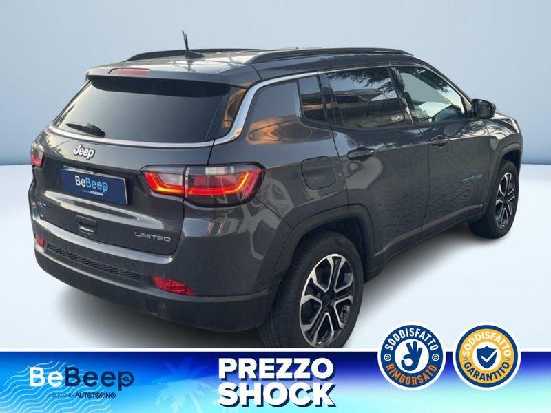 Jeep Compass 1.3 TURBO T4 PHEV LIMITED 4XE AUTO