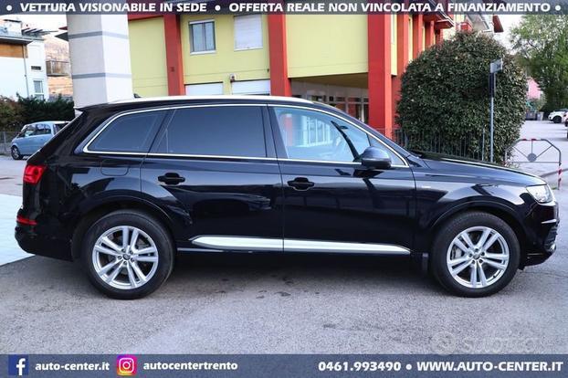 Audi Q7 50 TDI quattro S-LINE SLINE 7POSTI GANCIO