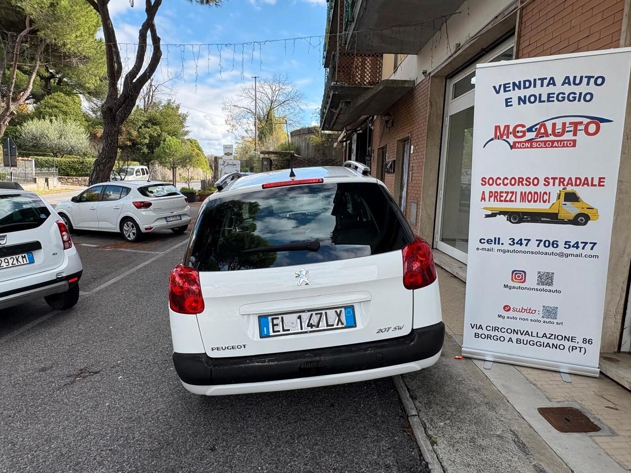 Peugeot 207 sw CON 12 MESI DI GARANZIA COMPLETA !!!!