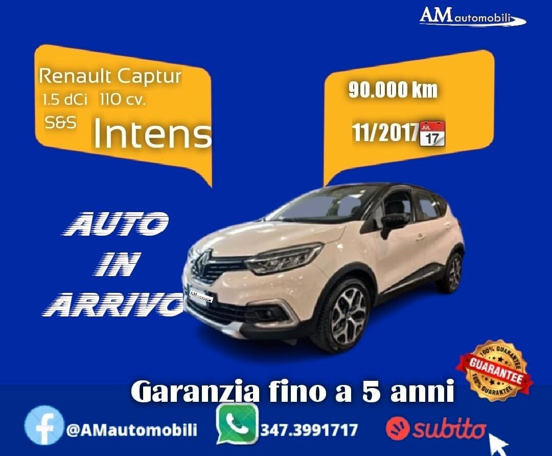 Renault Captur 1.5 dCi 110 cv. S&S Intens