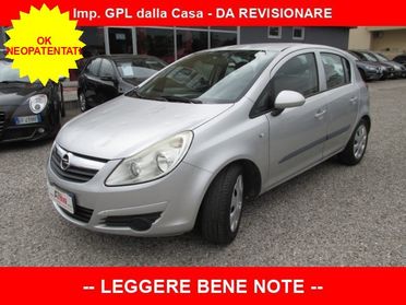 OPEL Corsa 1.2 80cv 5p. GPL-TECH Enjoy - OK NEOPATENTATI