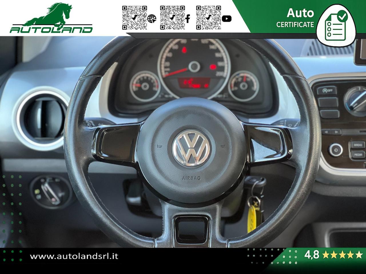 Volkswagen up! 5 Porte up! 5p 1.0 eco up! High up! 68cv