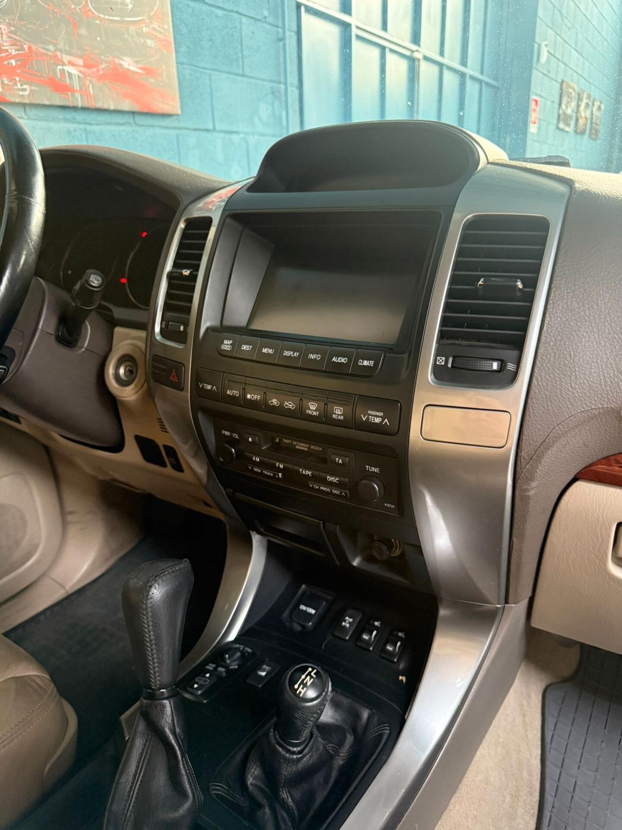 TOYOTA LAND CRUISER GANCIO TRAINO 8POSTI 4X4