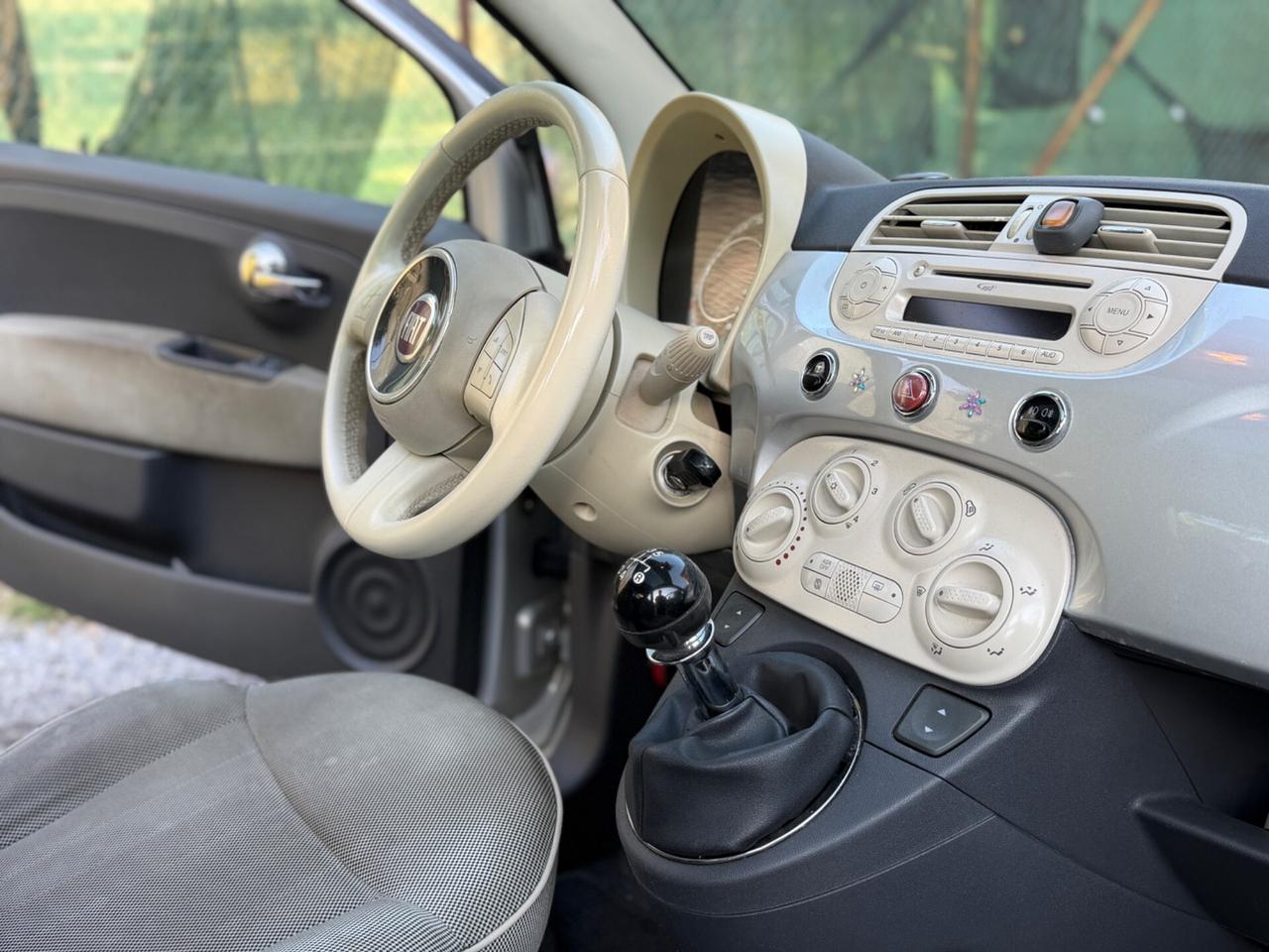 Fiat 500 1.2 benzina lounge 2011 - NEOPATENTATI