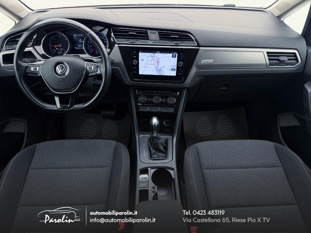Volkswagen Touran 1.6 tdi Comfortline DSG 7 posti-ACC-Navi-Park