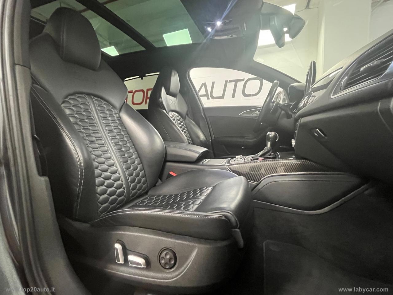 AUDI RS6 PERFORMANCE TETTO PELLE CARBOCERAMICI