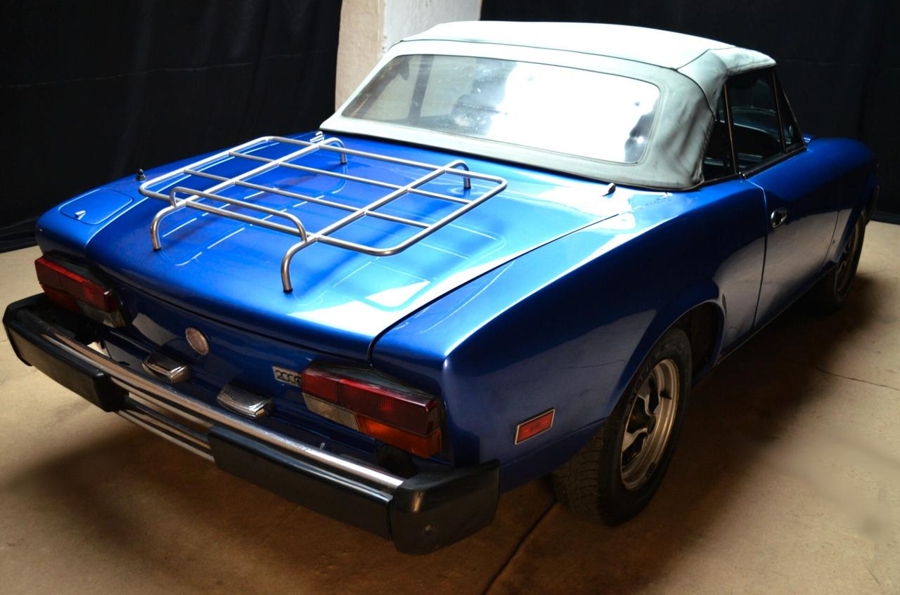 Fiat 124 Spider Sport Pininfarina 2.0 anno 1980 certificata ASI con C.R.S