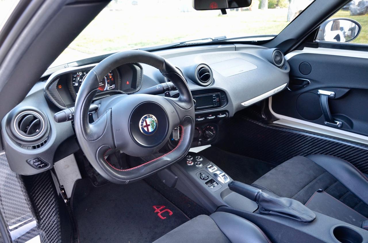 ALFA ROMEO 4C COUPE 1750 TBI 240cv TCT, UFF ITALIANA, BIANCO PERLA, SCARICO CAPRISTO, PERMUTE