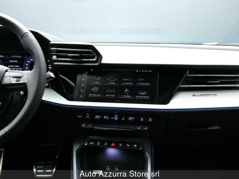 Audi A3 SPB 35 TFSI 150CV S line edition S-tronic *TETTO, 18", MATRIX, PROMO AZZURRA*