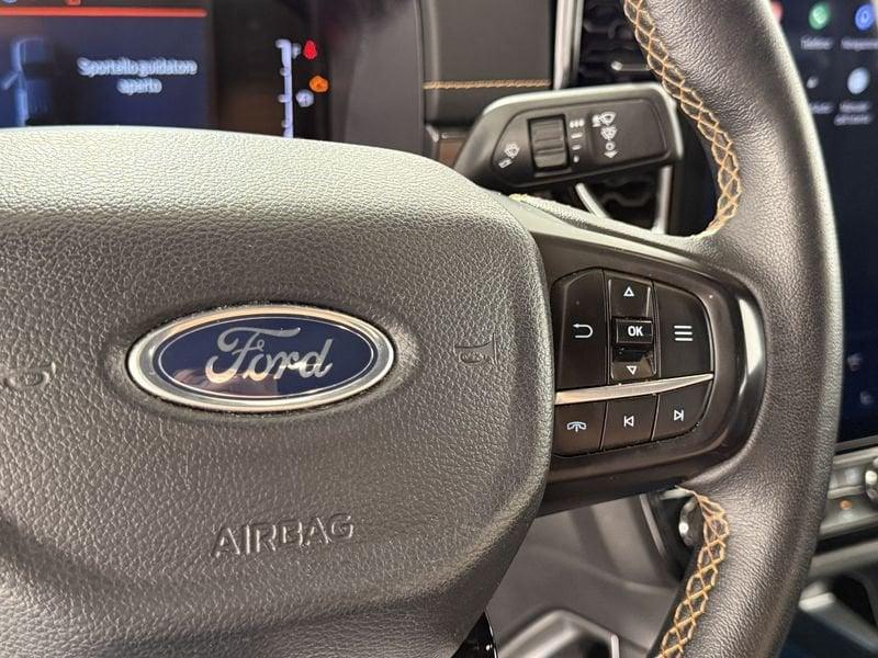 Ford Ranger Ranger 2.0 ecoblue doppia cabina Wildtrak awd 205cv auto *PREZZO + IVA*AUTOCARRO*GANCIO TRAINO*