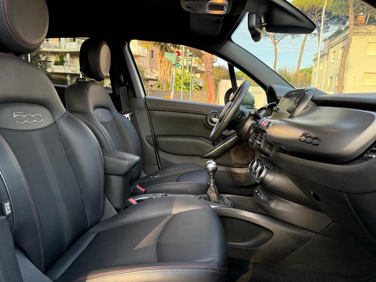 Fiat 500x 1.0 Benzina Sport Manuale Navi Camera pelle