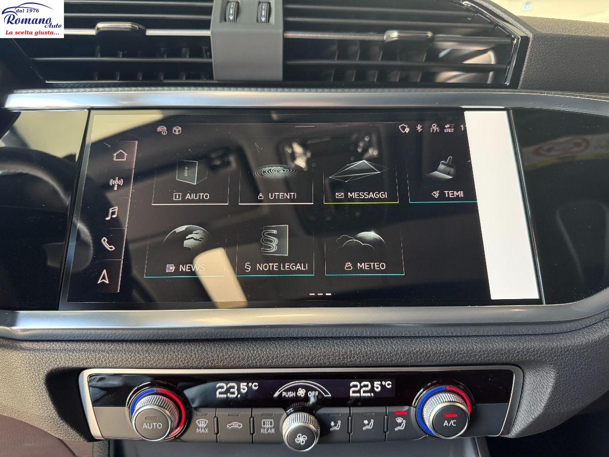 Audi Q3 SPB 35 TDI S tronic S line Black Identity#TETTO APRIBILE!