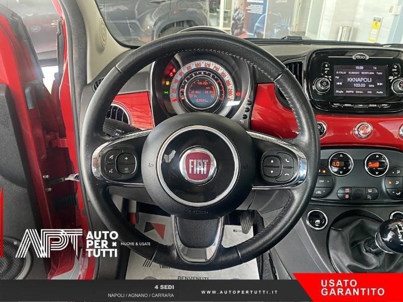 FIAT 500 500 1.2 Lounge s&s 69cv my19