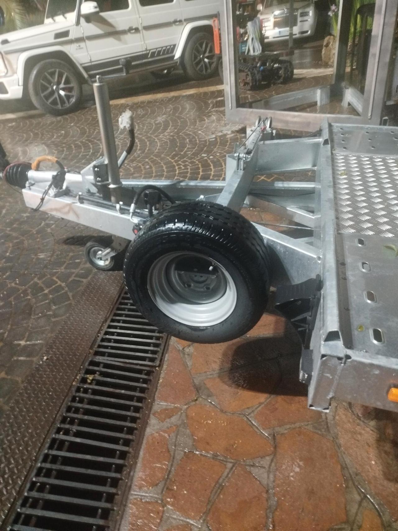 RIMORCHIO TEMARED CARKEEPER 5820S/3 RIBALTABILE A 3 ASSI