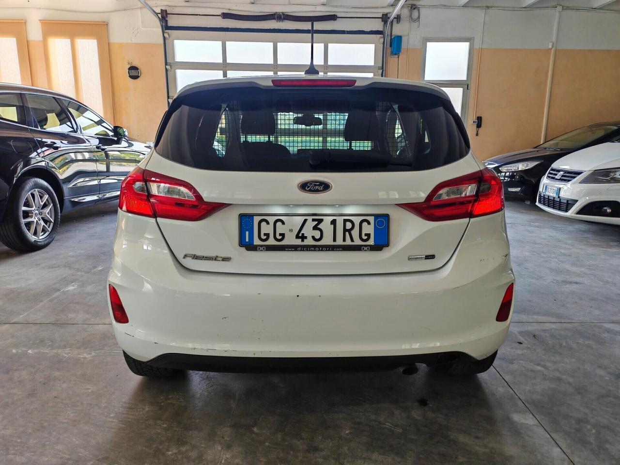 Ford Fiesta VAN hybrid 125cv Autocarro N1 2 posti uniprop