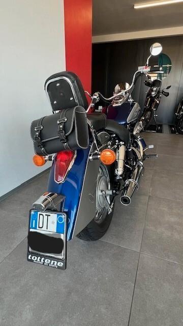 Honda Shadow 750 Silver/Blue