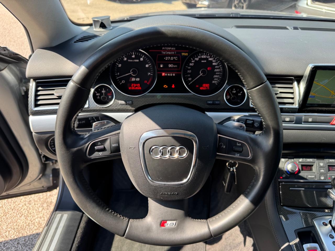 Audi S8 V10 450cv CARBO TETTO PELLE