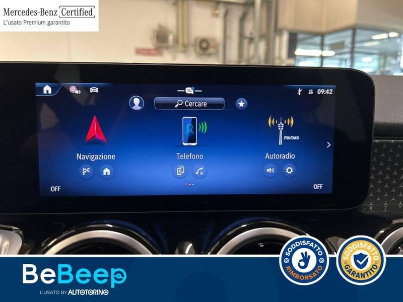 Mercedes-Benz Classe GLB GLB 180 D PROGRESSIVE ADVANCED AUTO