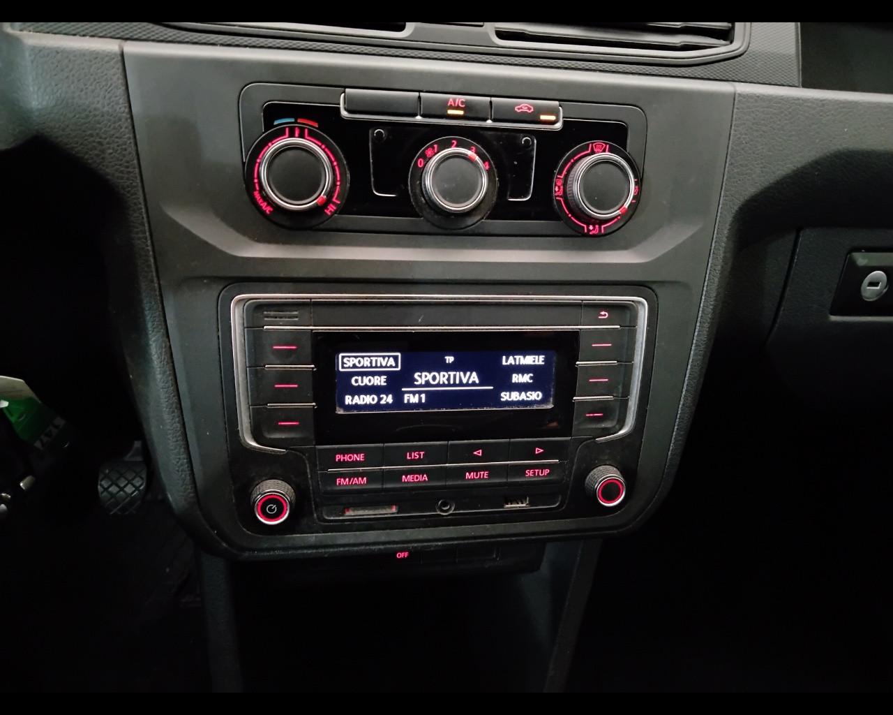 VOLKSWAGEN Caddy IV 2015 - Caddy 2.0 tdi 75cv van business E6