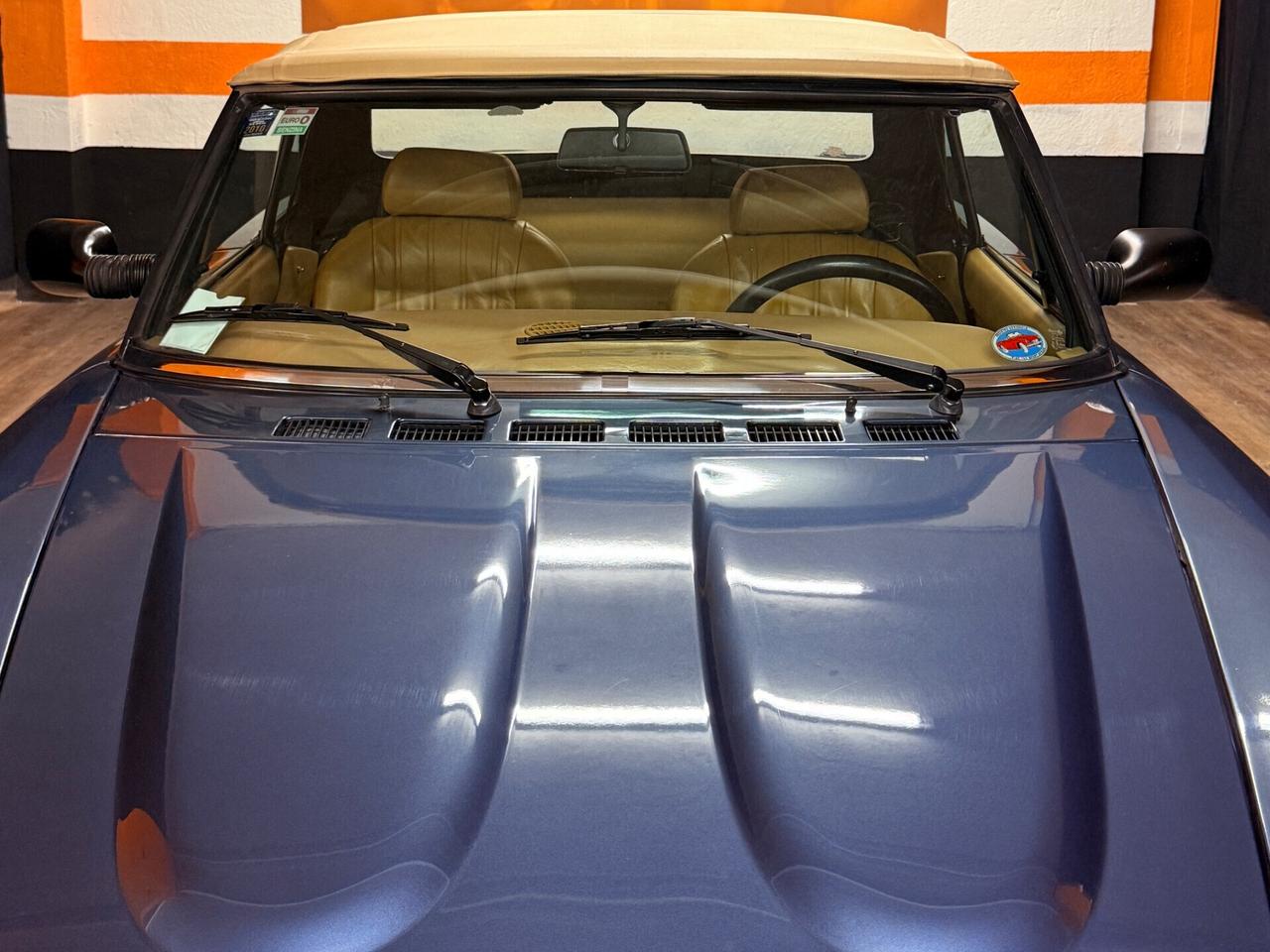 PAZZESCA FIAT 124 SPIDER EUROPA PININFARINA ISCRITTA ASI COME DA VETRINA.